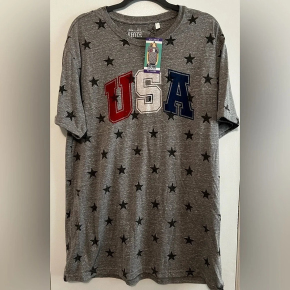 NWT “USA” Women’s T-shirt - Picture 1 of 7